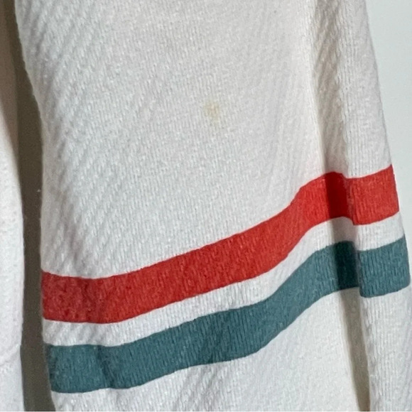 Madewell MWL Airyterry Hoodie Sweatshirt: Stripe-Sleeve Edition 29794 - Picture 7 of 16